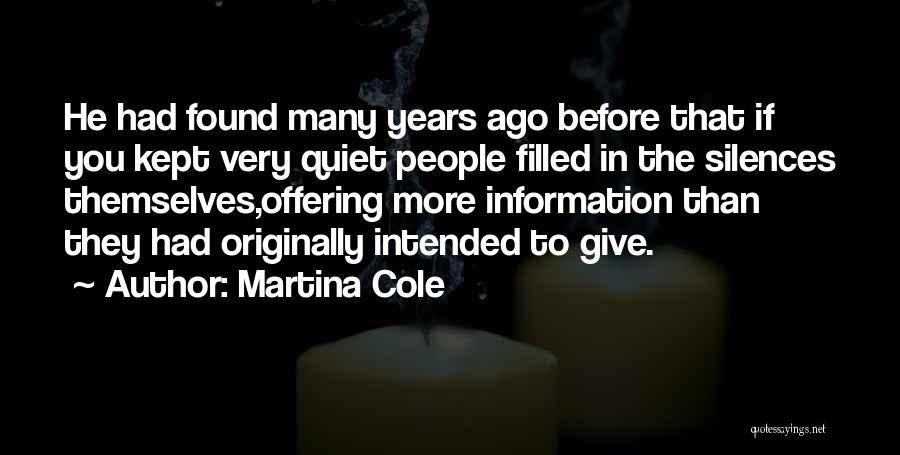 Martina Quotes By Martina Cole