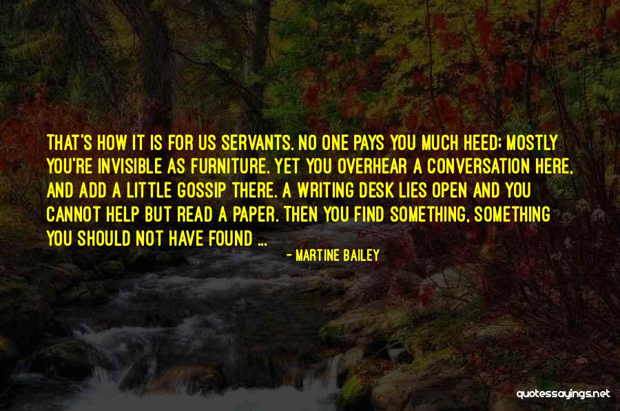 Martine Bailey Quotes 990247