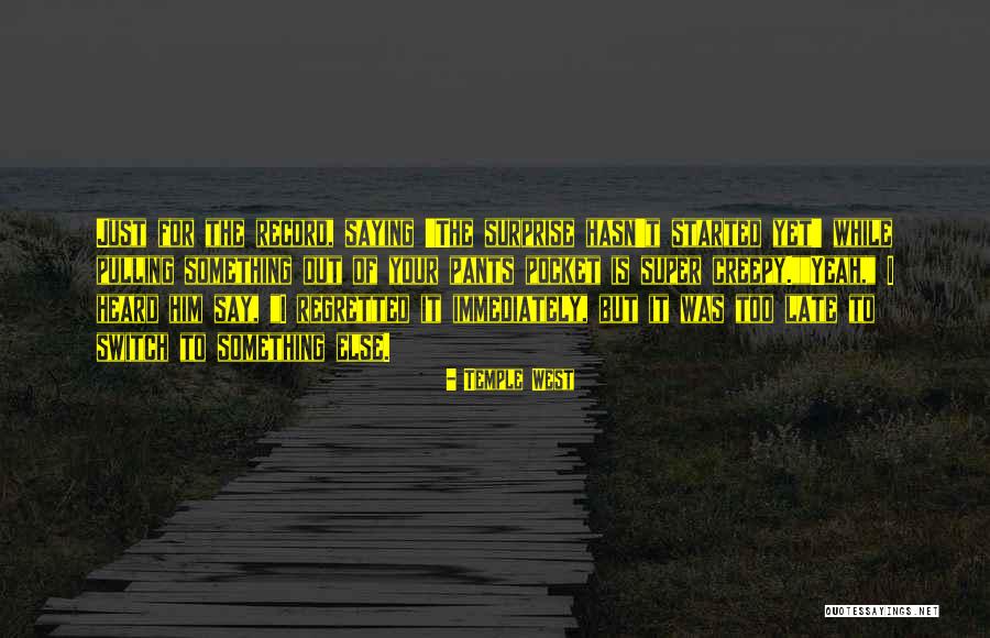 Martinoli Comentarista Quotes By Temple West Martinoli Comentarista Quotes By Temple West