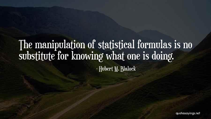 Martrydom Quotes By Hubert M. Blalock Martrydom Quotes By Hubert M. Blalock