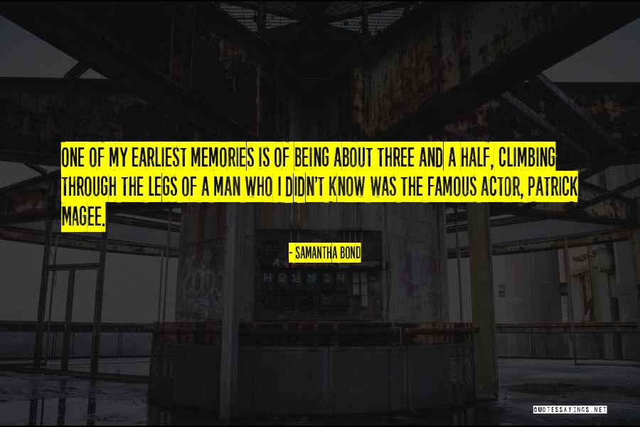 Marturisiri Quotes By Samantha Bond Marturisiri Quotes By Samantha Bond