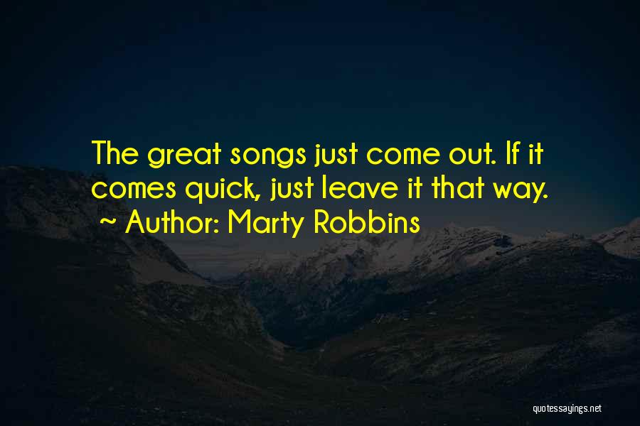 Marty Robbins Quotes 1200656