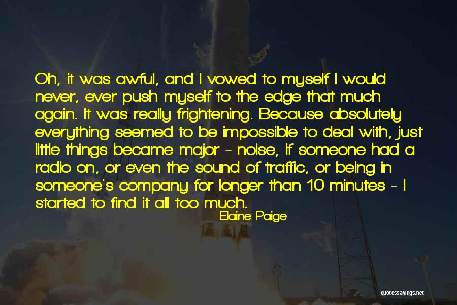 Martyr To A Cause Quotes By Elaine Paige