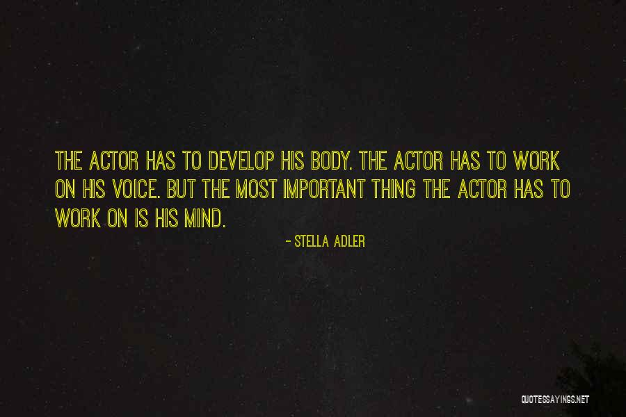 Maruf Amin Quotes By Stella Adler Maruf Amin Quotes By Stella Adler