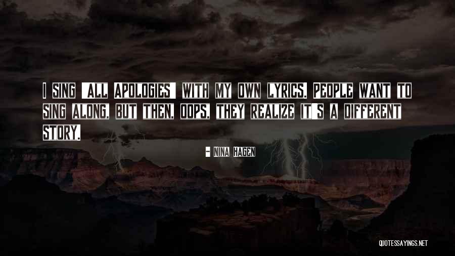 Marushin M1887 Quotes By Nina Hagen Marushin M1887 Quotes By Nina Hagen