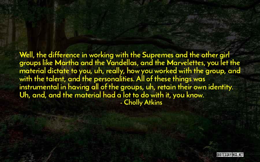 Marvelettes Quotes By Cholly Atkins Marvelettes Quotes By Cholly Atkins