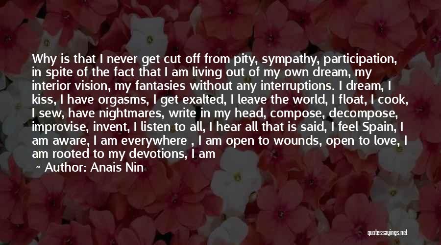 Marvelous God Quotes By Anais Nin