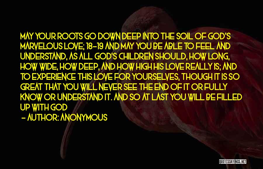 Marvelous God Quotes By Anonymous