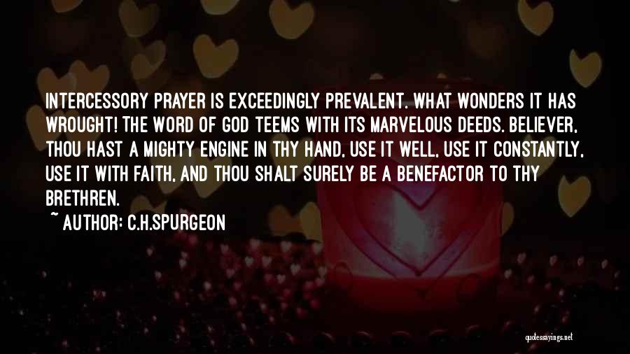 Marvelous God Quotes By C.H.SPURGEON