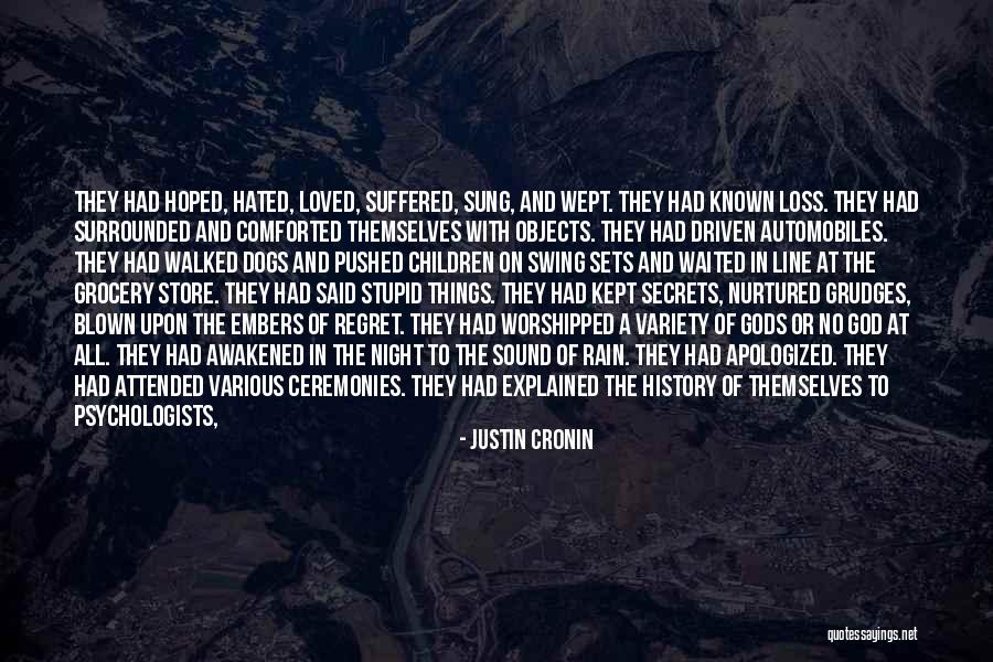 Marvene Liptak Quotes By Justin Cronin Marvene Liptak Quotes By Justin Cronin