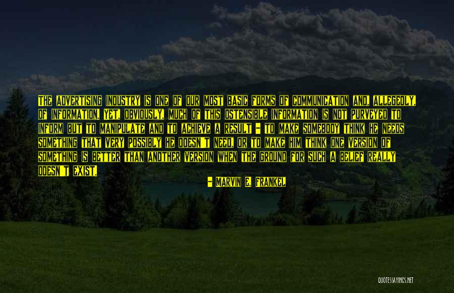 Marvin E. Frankel Quotes 1802162 Marvin E. Frankel Quotes 1802162