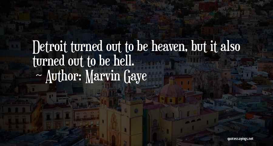 Marvin Gaye Quotes 92886