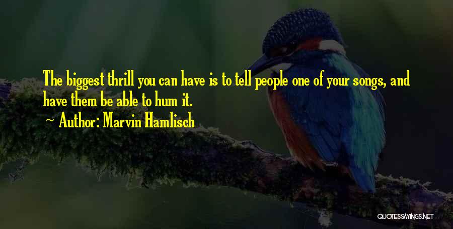 Marvin Hamlisch Quotes 610021