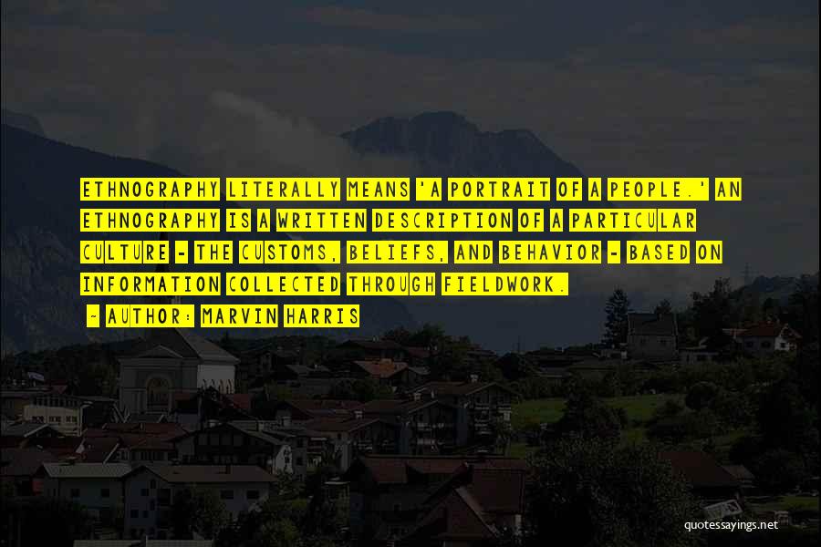Marvin Harris Quotes 2119204 Marvin Harris Quotes 2119204