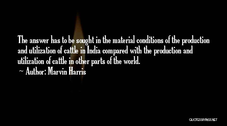 Marvin Harris Quotes 454711