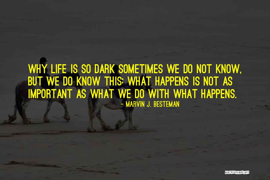 Marvin J. Besteman Quotes 444196