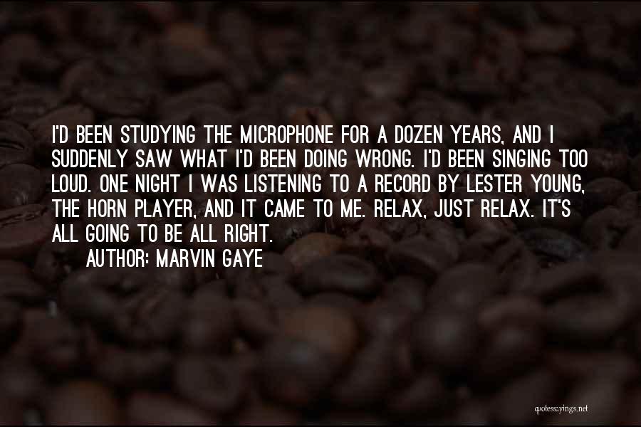 Marvin Quotes By Marvin Gaye