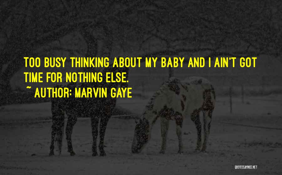 Marvin Quotes By Marvin Gaye