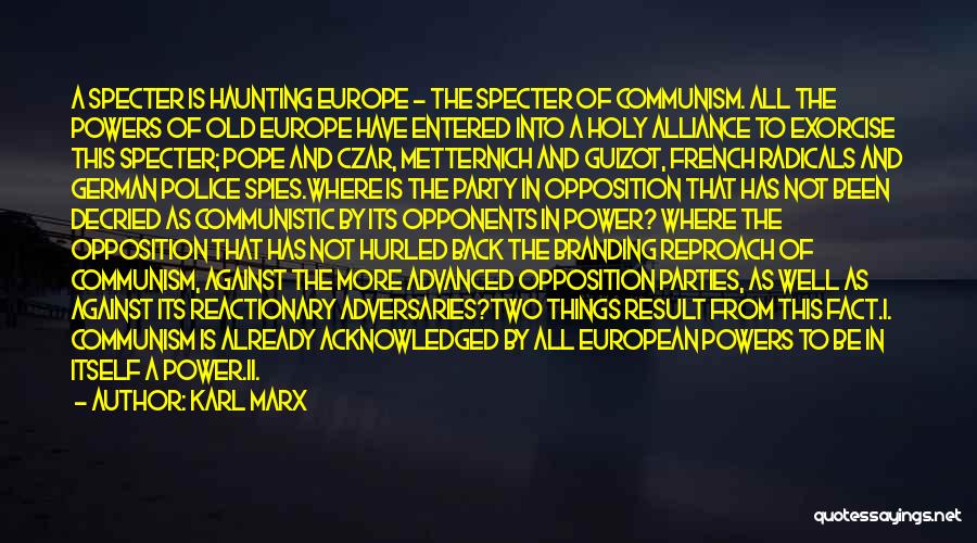 Marx Manifesto Quotes By Karl Marx