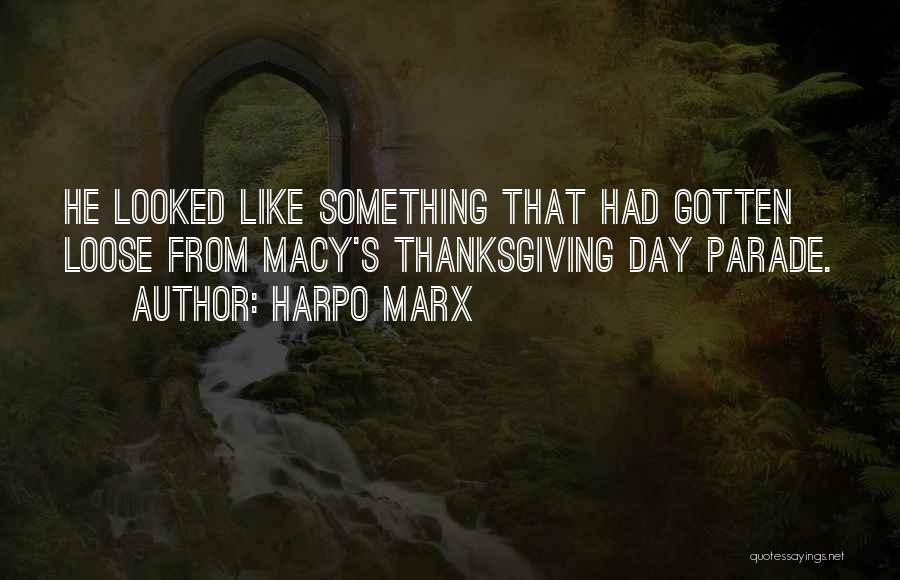 Marx Quotes By Harpo Marx