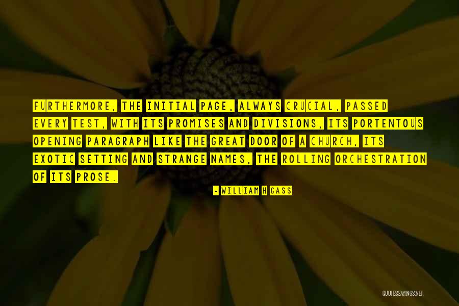 Marxhausen Elementary Quotes By William H Gass Marxhausen Elementary Quotes By William H Gass