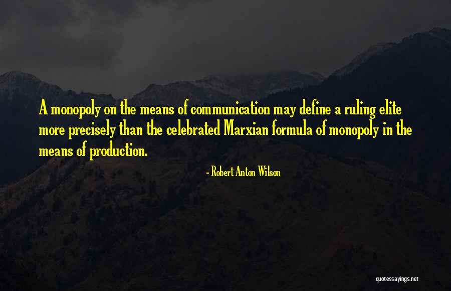 Marxian Quotes By Robert Anton Wilson