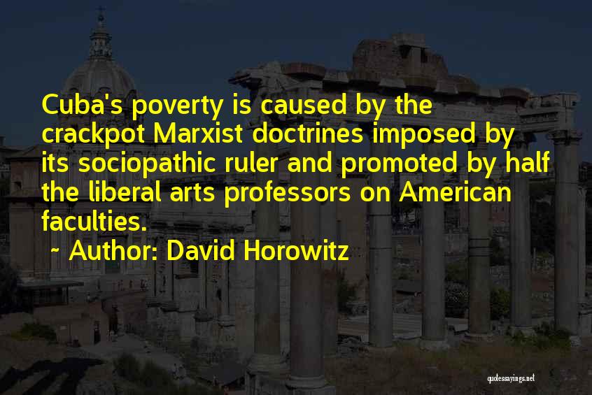 Marxist Quotes By David Horowitz