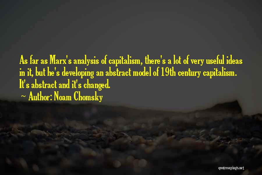 Marx's Quotes By Noam Chomsky