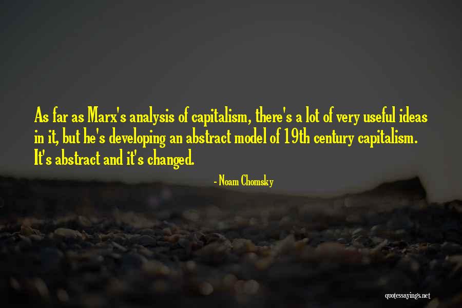 Marx's Quotes By Noam Chomsky