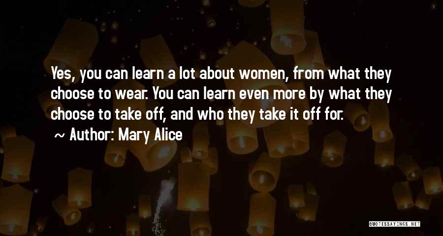 Mary Alice Quotes 1287337