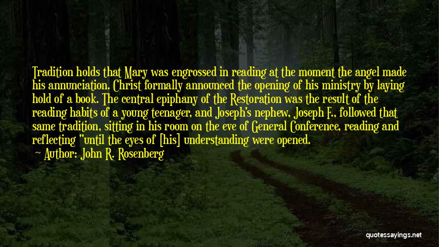 Mary And Joseph Quotes By John R. Rosenberg