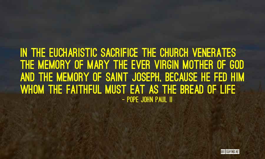 Mary And Joseph Quotes By Pope John Paul II