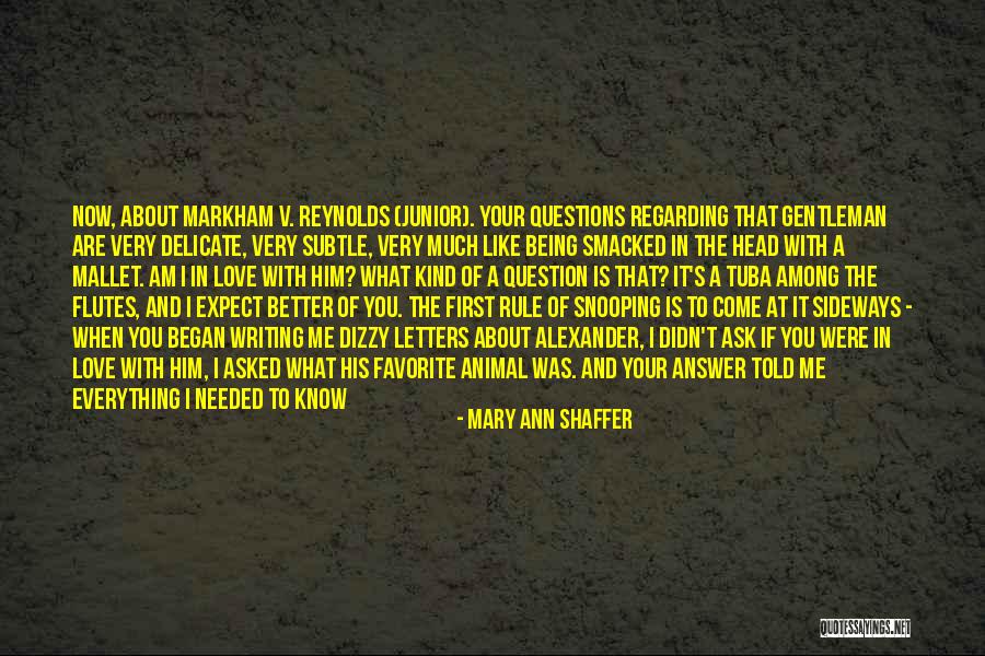 Mary Ann Shaffer Quotes 1163280