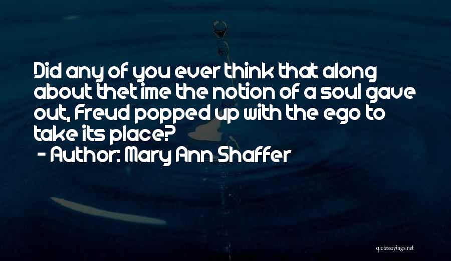 Mary Ann Shaffer Quotes 1263031