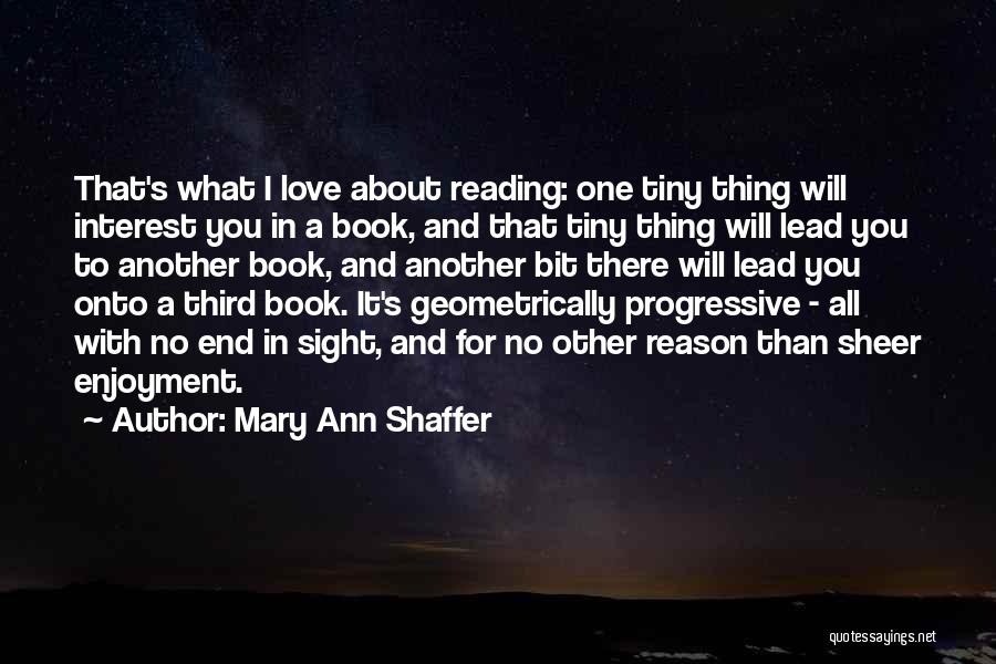 Mary Ann Shaffer Quotes 1598375