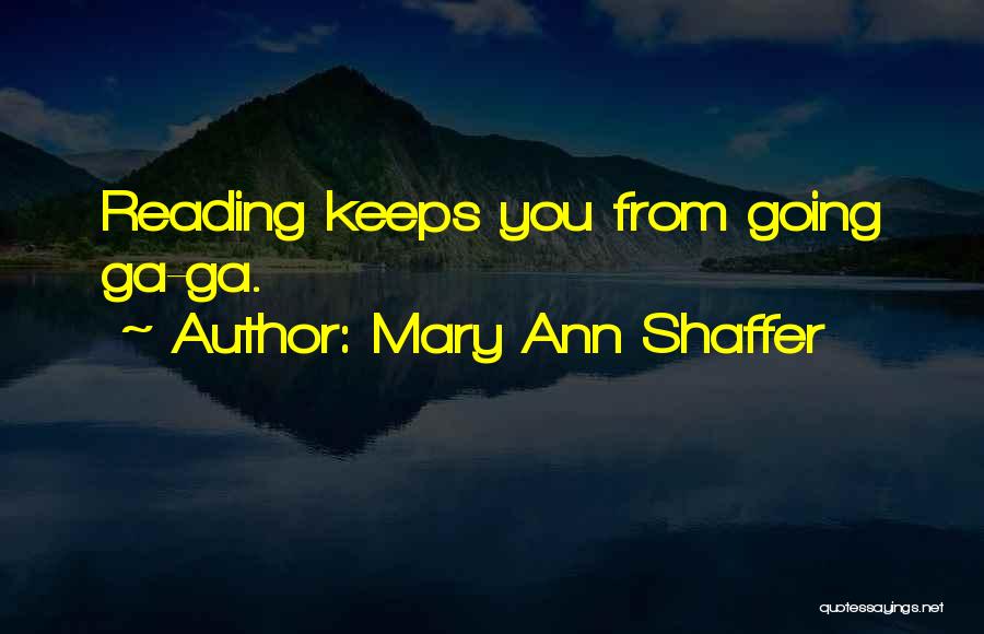 Mary Ann Shaffer Quotes 1967160