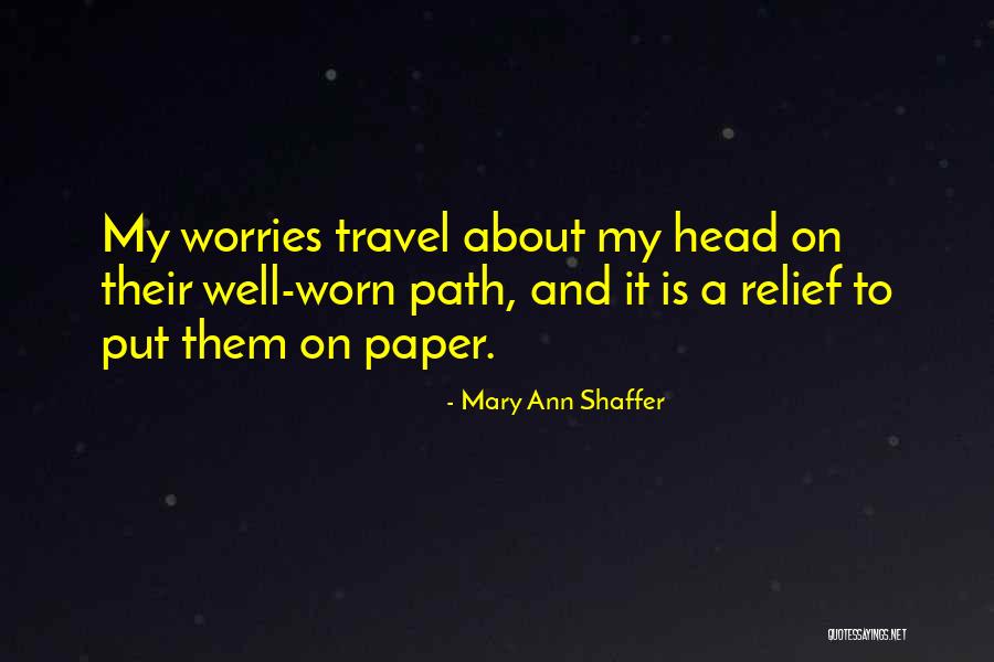 Mary Ann Shaffer Quotes 445522