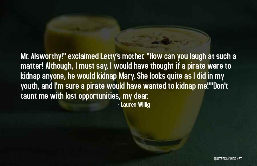 Mary As Mother Quotes By Lauren Willig