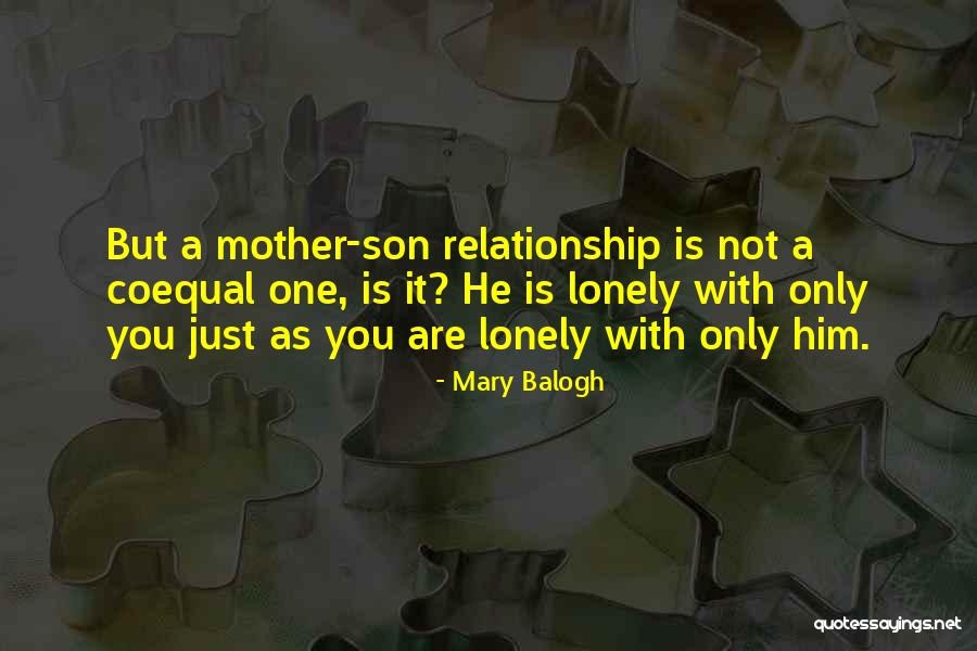 Mary As Mother Quotes By Mary Balogh