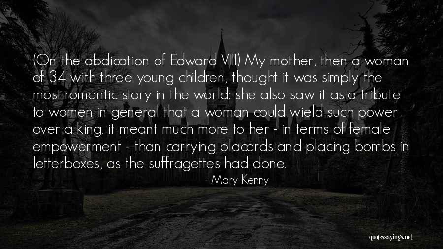 Mary As Mother Quotes By Mary Kenny