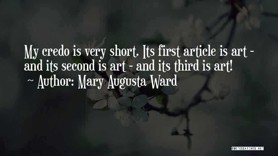 Mary Augusta Ward Quotes 888049