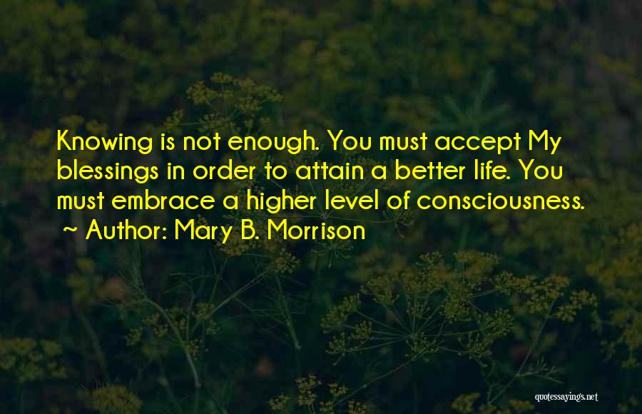 Mary B. Morrison Quotes 2121577