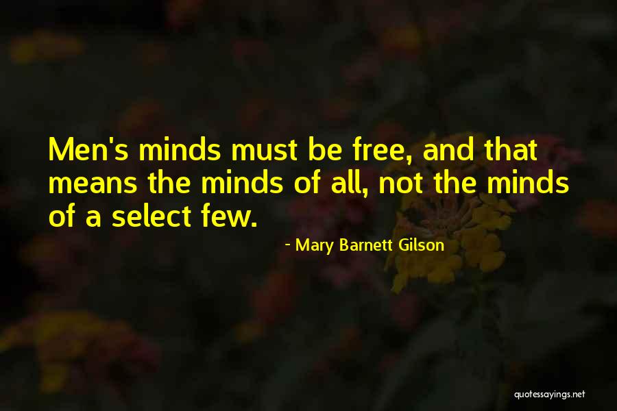 Mary Barnett Gilson Quotes 1986126