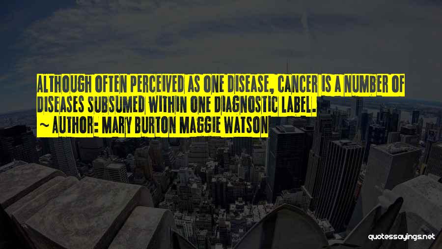 Mary Burton Maggie Watson Quotes 315889