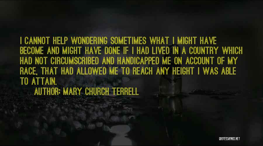 Mary Church Terrell Quotes 1463325