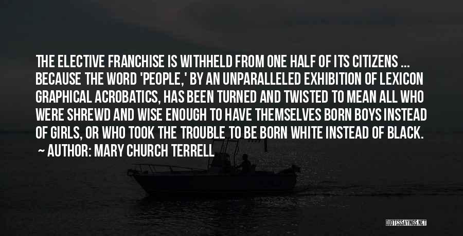 Mary Church Terrell Quotes 531192