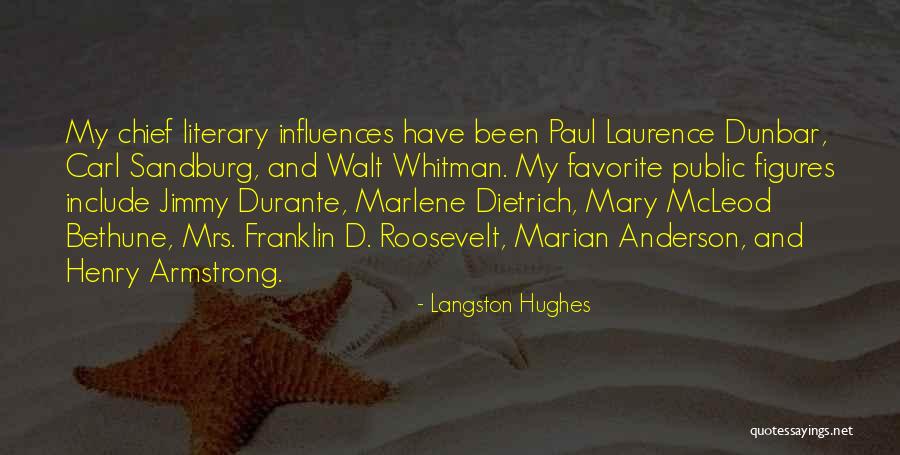 Mary Dunbar Quotes By Langston Hughes