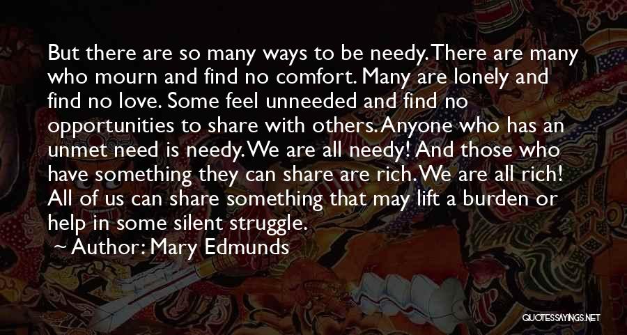Mary Edmunds Quotes 2100263