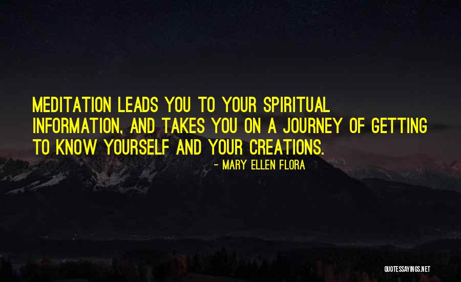 Mary Ellen Quotes By Mary Ellen Flora