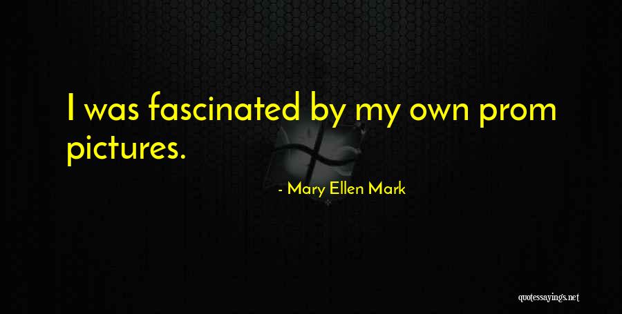 Mary Ellen Quotes By Mary Ellen Mark